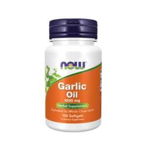 NOW GARLIC OIL  1500 MG X100 SOFTG