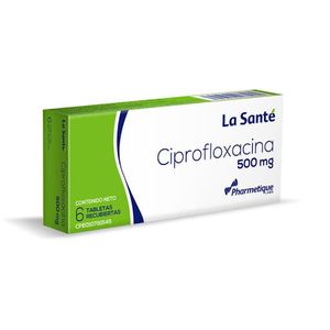 LA SANTE CIPROFLOXACINA 500 MG X6 TABLETAS