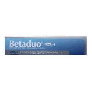 VIVAX BETADUO JERINGA PRE-LLENADO 2.63MG-6.43MGX1CC.