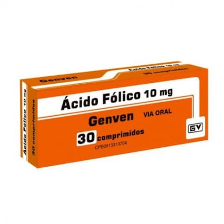 ACIDO FOLICO 5 mg Tableta x 100