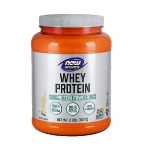 NOW WHEY PROTEIN VAINILLA 907G