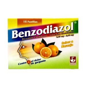 MEYER SIEGFRIED BENZODIAZOL NARANJA X16 TABLLETAS MASTICABLES