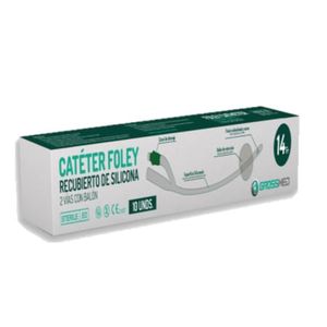 GROSSMED SONDA FOLEY  14 2 VIAS LATEX SILICONA