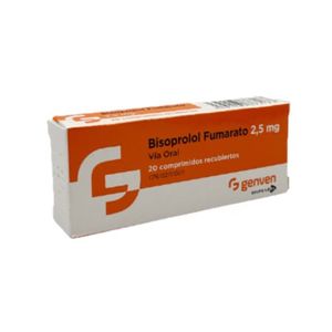 BISOPROLOL 2 5 MG X 20 COMPRIMIDOS GENVEN