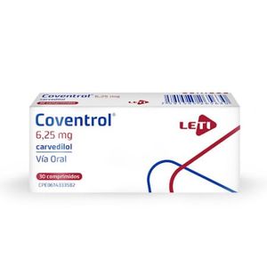 LETI COVENTROL  6 25 MG X30 COMPRIMIDO