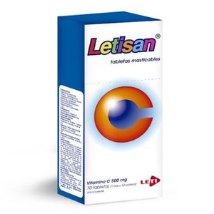 LETI LETISAN  X10 TABLETAS MASTICABLES