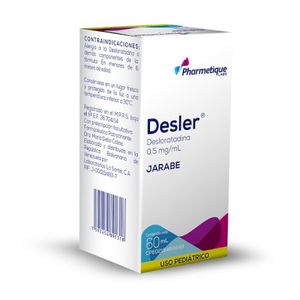 PHARMETIQUE DESLER  5 MG X60 ML JARABE