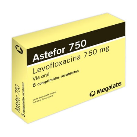 MEGALABS ASTEFOR 750MG X 5 COMP REC