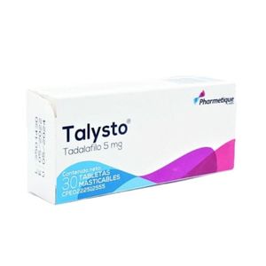 PHARMETIQUE TALYSTO 5 MG X 30 TABLETAS MASTICABLES