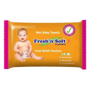 FRESHN SOFT BABY TOALLAS X15