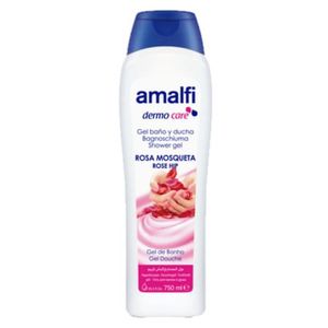 AMALFI  GEL  DE BAÑO Y DUCHA ROSA MOSQUETA 750 ML