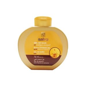 SAIRO GEL DE BAÑO GOLD PERFUME EXCLUSIVO 750 ML