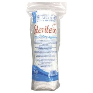 STERITEX DESMAQUILLADORES DE ALGODON 60 UNIDADES