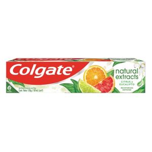 COLGATE CREMA DENTAL NATURAL EXTRACTOS CITRUS Y EUCALIPTO 120 GR