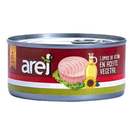 AREL LOMOS DE ATUN ACEITE VEGETAL 140 GR