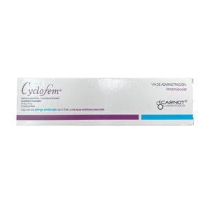 CCM CYCLOFEM 25 MG MG ML JER PRE
