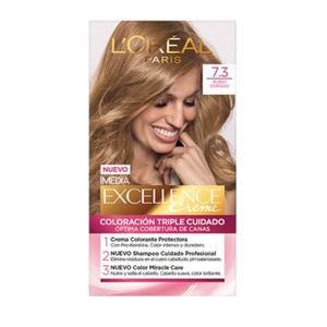 LOREAL TINTE KIT EXCELL RUBIO DORAD 7.3