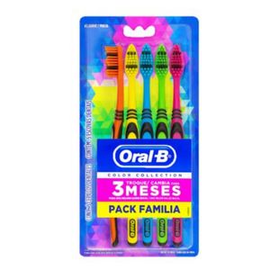 ORAL-B COLOR COLLECTION CEPILLO DENTAL X5