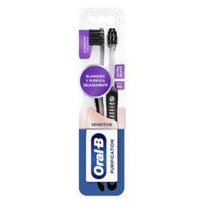 ORAL-B PURIFICATION CARBON CEPILLO DENTAL X2