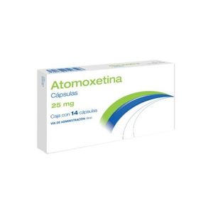 CCM ATOMOXETINA 25 MG X 14 TABLETAS