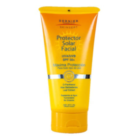 Protector solar facial en gel Dernier SPF 50