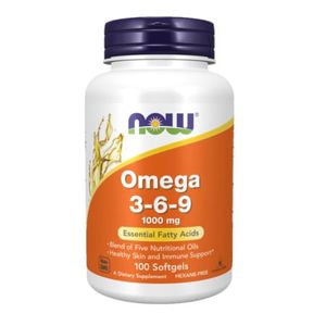 NOW OMEGA 3-6-9 1000 MG X100 CAPSULAS