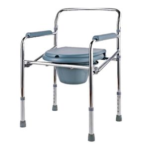PLENIA ASIENTO SANITARIO ACERO / PLASTICO AJUSTABLE 22