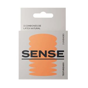 SENSE PRESERVATIVO TEXTURIZADO X12