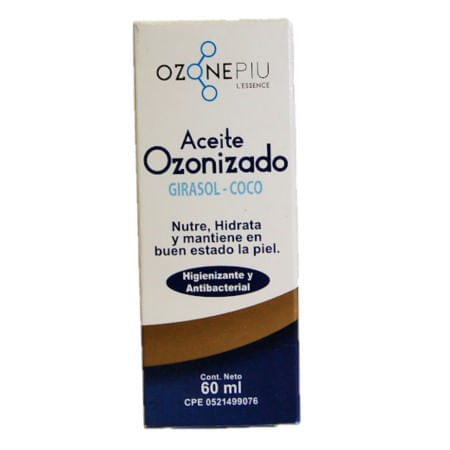 OZONEPIU ACEITE OZONIZADO GIRASOL COCO 60 ML