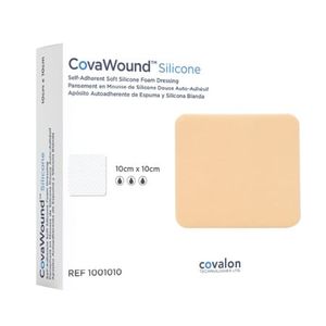 COVALON COVAWOUND SILICON 10 X10 X1