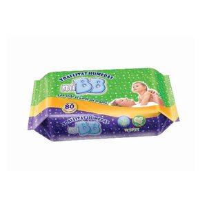 MI BB TOALLITAS HUMEDAS CON ALOE Y MANZANA X 80