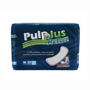CLINICAS TOALLAS PULPPLUS ACTIVE M X 20