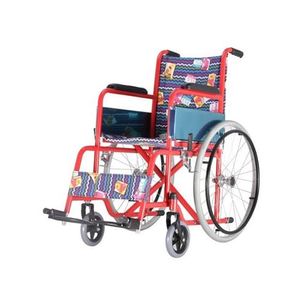 SILLA DE RUEDAS PEDIATRICA 14" ROJA