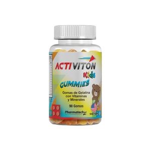 PHARMATECH ACTIVITON KIDS GUMMIES MULTIVITAMINAS X90 CAPSULAS