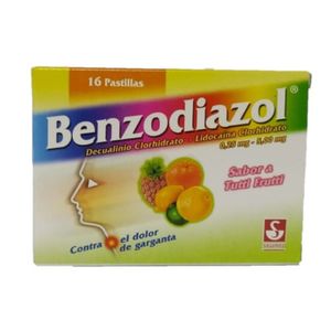 MEYER SIEGFRIED BENZODIAZOL TABLETAS MASTICABLES X16 TUTTI FRUTI