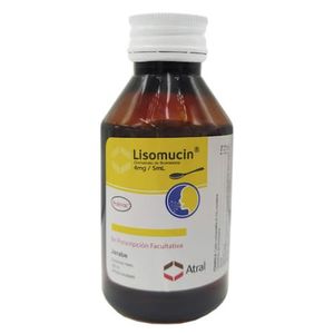 POLINAC LISOMUCIN  4MG 120 ML JARABE