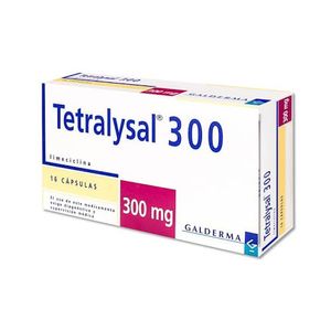 GALDERMA TETRALYSAL  300 MG X16 CAPSULAS