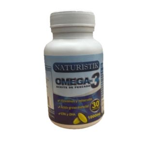 NATURISTIK ACEITE PESCADO 1000 MG X30 CAPSULAS