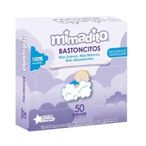 MIMADITO BASTONCITOS HISOPOS X50