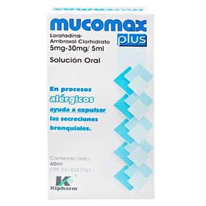 KIMICEG MUCOMAX PLUS  5 MG 30 MG 5 ML X60 ML SOLUCION ORAL