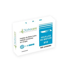 DIPHOCARE HOJILLAS DE BISTURI  10
