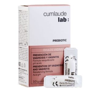CUMLAUDE PREBIOTIC 3,0 G X 10 OVULOS VAGINALES