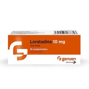 GENVEN LORATADINA  10 MG X10 COMPRIMIDOS