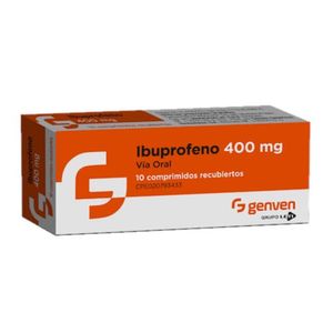 IBUPROFENO  400 MG X10 COMPRIMIDOS GENVEN