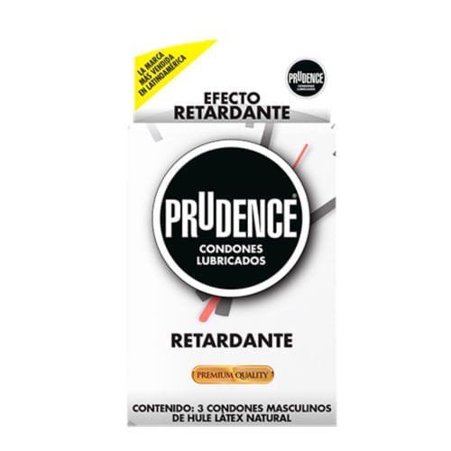 Prudence Retardante Condones X 3 Unidades