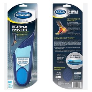 DR SCHOLLS PLANTILLA FASCITIS HOM 8-13