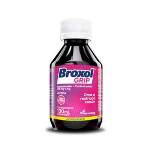 BROXOL GRIPE  PEDIATRICO CHICLE 120 ML JARABE