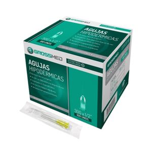 GALAXIA MEDICA AGUJA HIPODERMICA   30 GX 1/2