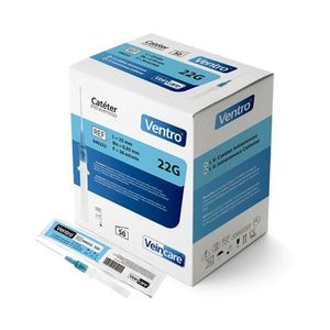 VEINCARE CATETER INTRAVENOSO VENTRO #22