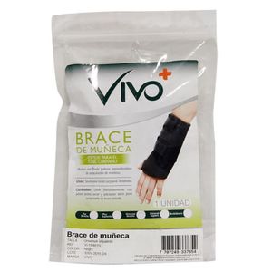 VIVO+ BRACE DE MUÑECA PLUS DERECHO NEGRO